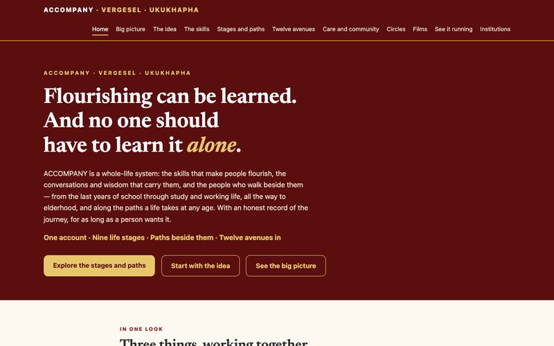 The ACCOMPANY website