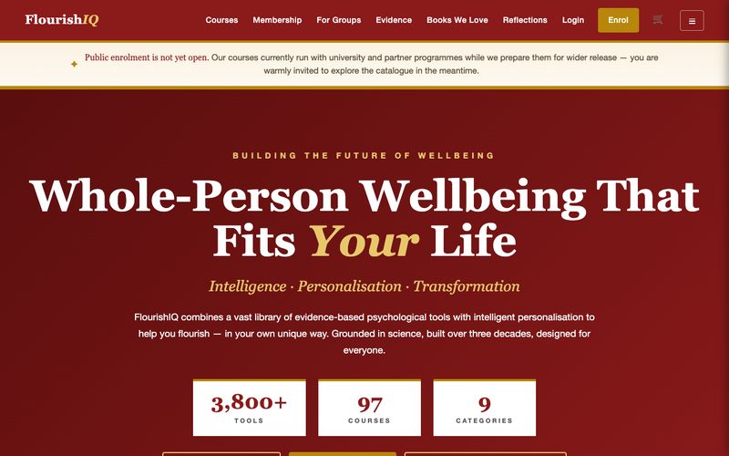 The FlourishIQ website